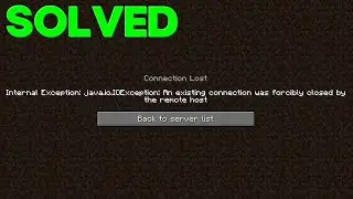 How to solve connection lost problem in aternos server |Minecraft | step by step