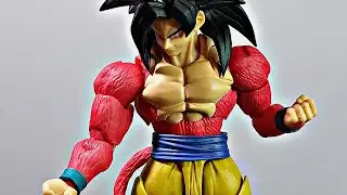 ssj4 goku using dragon fist stop motion skit