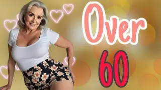 Natural Older Women Over 60 💄 Fashion Tips Review Part 17