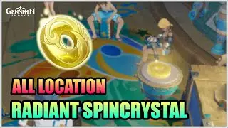 All Location Radiant Spincrystal | Exploration Guide - Genshin Impact