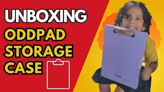 OddPad Clipboard With Storage Case For Paper|OddPad Clipboard Unboxing|Writing Pad With Paper Setup