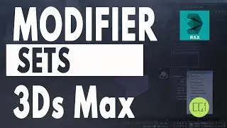 Configure Modifier Sets ⚡ 3Ds Max - How To Optimize Work - Quick Tip