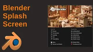 Blender For New Comers- Blender Splash Screen