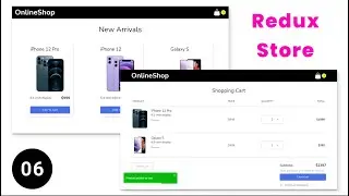 Complete Shopping Cart 🛒 - 6 Creating a Redux Store | React and Redux Toolkit Course 🔥