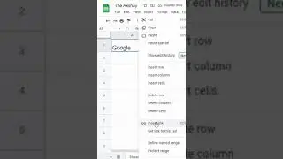 Create Link in Cell (Google Sheets)