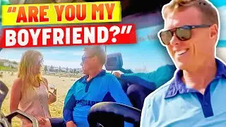 Drunk Girl Asks Lifeguards Cheeky Questions!