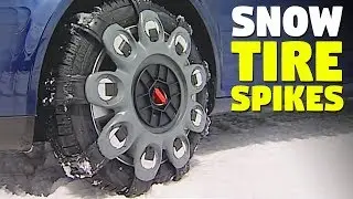 Clip-On Tire Spikes For Snow | Spikes Spider
