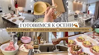 ГОТОВИМСЯ К ОСЕНИ🍂 ЧИСТОТА И ПОРЯДОК✨ НАХОДКИ ДЛЯ ДОМА🏠 ЗАГОТОВКИ В МОРОЗИЛКУ🥣