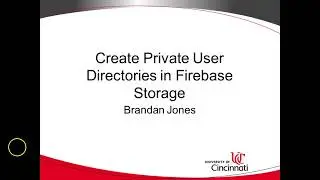 Create user directories on Firebase Storage with Firebase Authentication