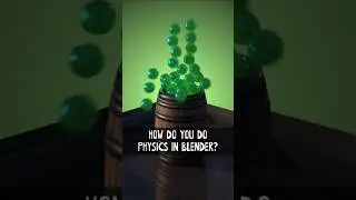 How To Add Rigidbody Physics! - Blender Tutorial  