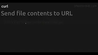 Send file contents to URL 