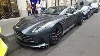 aston martin DB12 in paris France