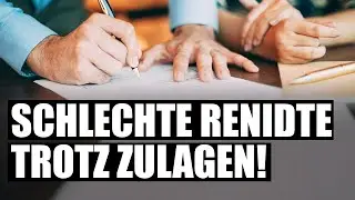 Riester Rente: nach 7 Jahren mehr als 1.000€ im minus (Nürnberger)