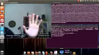 Testing TCP streaming from webcam with Gstreamer (2014)