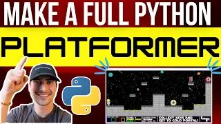 How to Make A Platformer Game with Python! PyGame Tile-Based Platformer Tutorial!