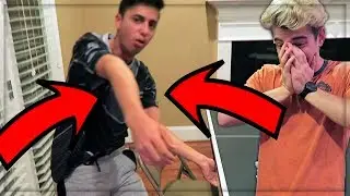 SNAPPED MY ARM ON CAMERA!! (TK HOUSE ARM WRESTLING COMPETITION GONE WRONG)