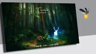 Fantasy Desktop? | With Live Fireflies Effect | Easy Windows Customization