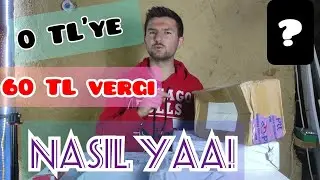 Aliexpress'ten alış veriş yapmak Ne kadar vergi ödüyoruz | Aliexpress vergisi nasıl hesaplanıyor