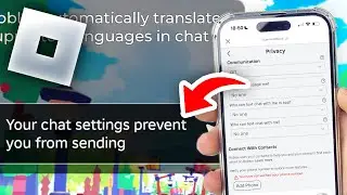 Fix Chat Settings Prevent You From Sending Messages In Roblox Mobile - Full Guide