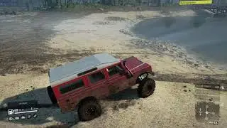 SnowRunneR Land Rover Series 3 Camel Throfy by Zidon Полигон