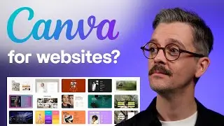 Can you create professional websites in Canva?