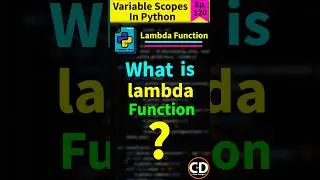 What is lambda function in Python? - Python Short Series Ep. 120 