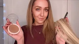 ASMR Doing Your Hair & Makeup Roleplay Lofi