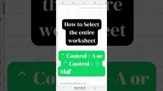 53 Boost Your Productivity with Mac Excel Keyboard Shortcuts! #Shorts