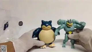 Pokémon TOMY Snorlax unboxing