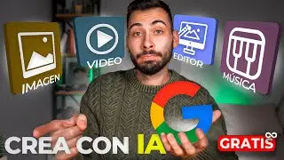 BRUTAL! IA GRATIS e ILIMITADA de Google Crea Imágenes, Vídeos, Editar y Música 🤯 Tutorial FÁCIL