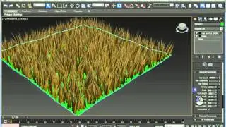 Creating a parametric grass in Autodesk 3ds max