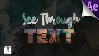 Overlay Video on Text or Alpha Matte Text | After Effects