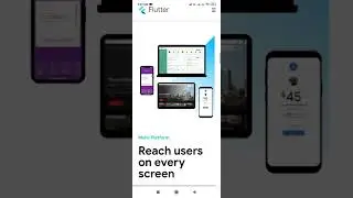 Get New Flutter UI toolkit - Made by Google