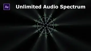 Create Any Stylish Audio Visualizer | Hextile Audio Spectrum | After Effects Tutorial