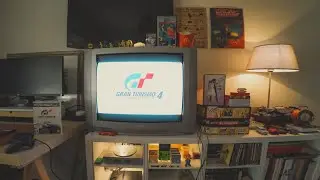 Gran Turismo 4 Intro (On My Cozy Retro Gaming Room)