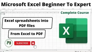 How to - Convert Excel Files to PDF in Excel Properly? | PDF To Excel 