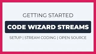 Coding Stream Overlays | Open Source Project Stream | Code Wizards Stream #0