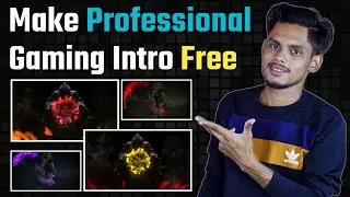 How To Make Gaming Intro For YouTube Videos | Slash Logo Reveal intro in Kinemaster