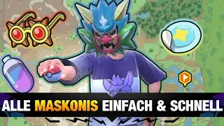 Alle Maskonis EINFACH & SCHNELL finden in Pokemon Karmesin & Purpur DLC