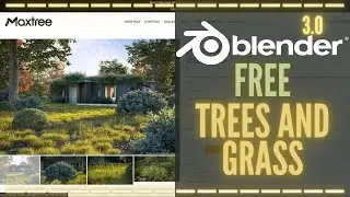 😃FREE HIGH QUALITY TREES FOR BLENDER | Maxtrees + Blender 3.0