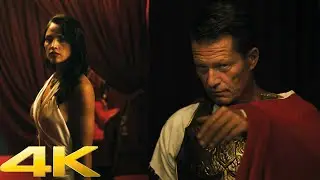 Heinrich Luhr threatens Marjorie Stewart Scene 4K The Ministry of Ungentlemanly Warfare 2024