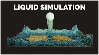 How to create water simulations easily | Blender short tutorial
