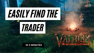 QUICKEST way to FIND THE TRADER in Valheim (EASY GUIDE)