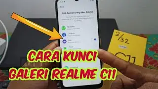 Cara kunci galeri foto hp Realme c11