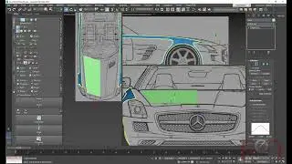 3DS Max Car Modeling Modeling 02