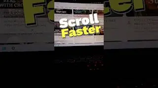 Mouse Scroll Faster 🤯🤯
