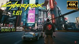 Cyberpunk 2077 3rd person Mod 4K | RTX 3060 Ti