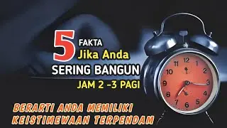 DI BANGUNKAN MALAIKAT...!! inilah 5 fakta keistimewaan orang yang sering bangun jam 2-3 pagi