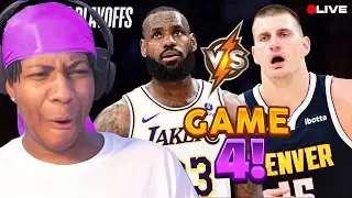 Lvgit LIVE Reaction To #2 NUGGETS at #7 LAKERS | GAME 4 | NBA PLAYOFFS | April 27, 2024