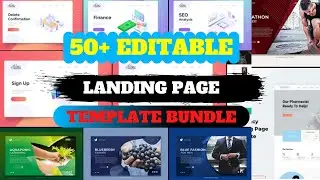 100+ Best Responsive Html5 Landing Page Templates for 2021